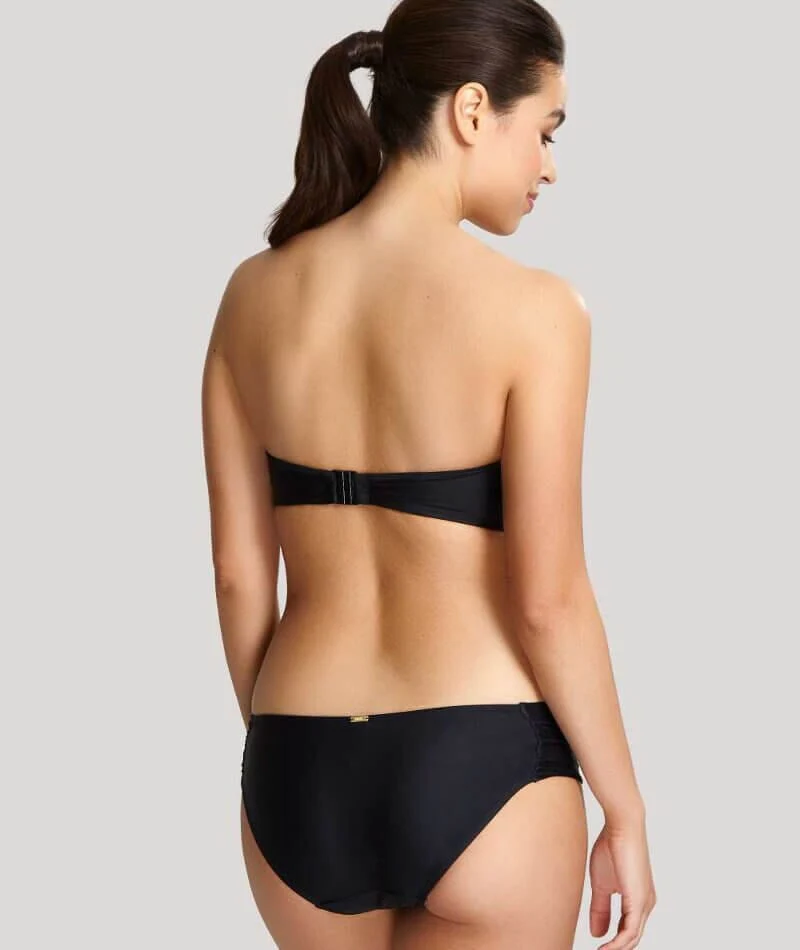 Panache Swimwear Anya Riva Twist Bandeau Underwired Bikini - Black - Image 8