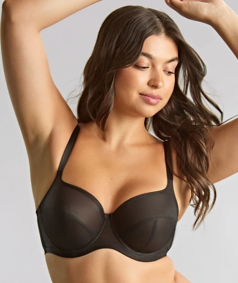 Panache Tango Essence Balconnet Underwire Bra - Black - Image 2