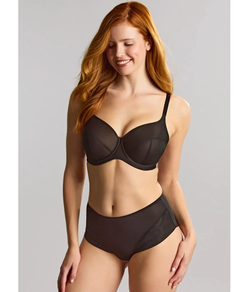 Panache Tango Essence Balconnet Underwire Bra - Black - Image 5