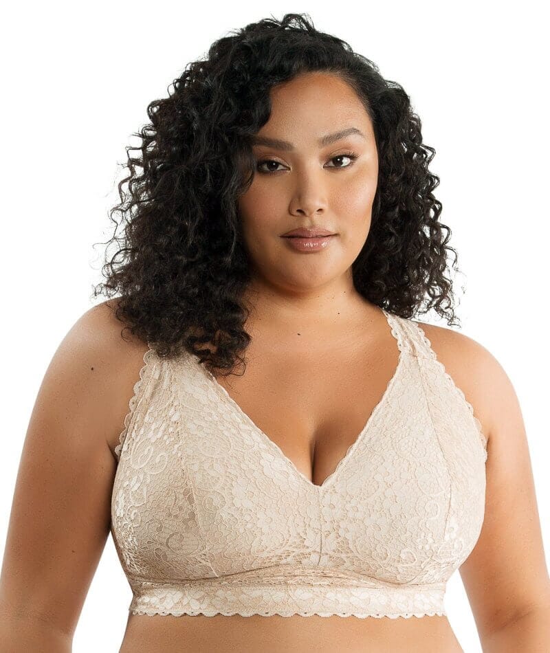 Parfait Adriana Wire-free Full Bust Lace Bralette - Bare - Image 2