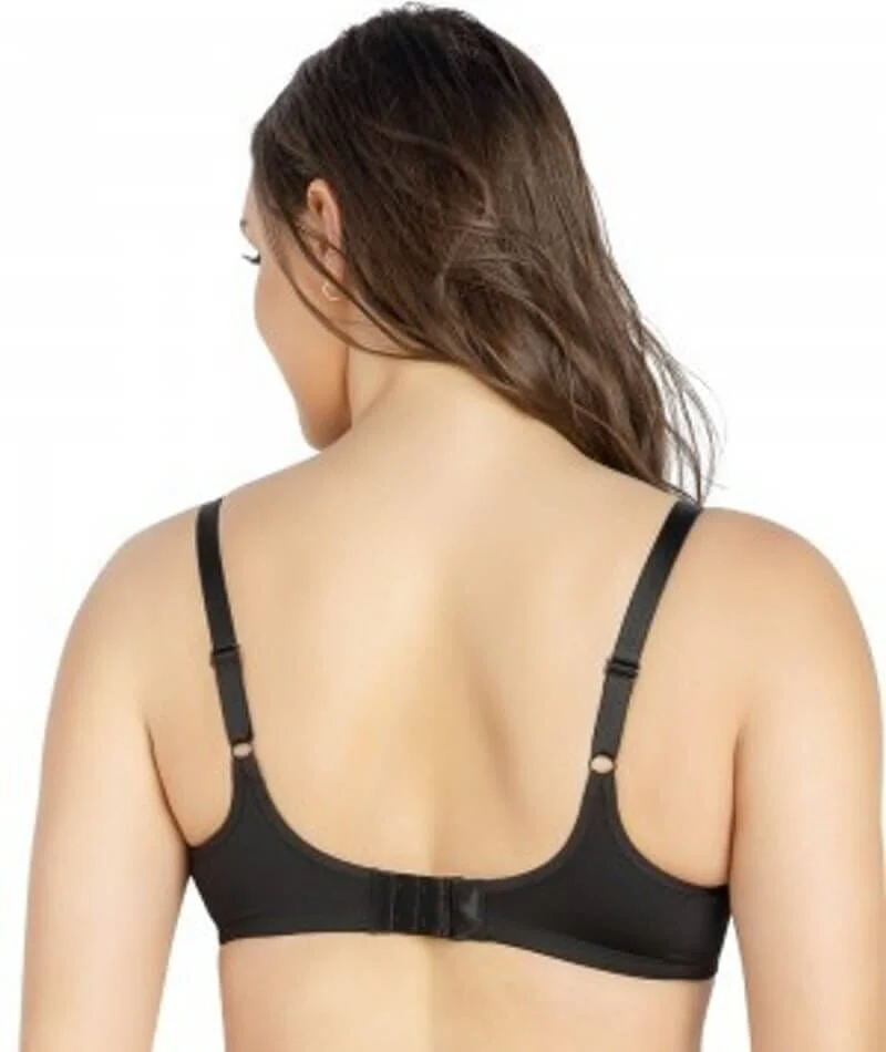 Parfait Pearl Underwire Seamless Minimizer Bra - Black - Image 2