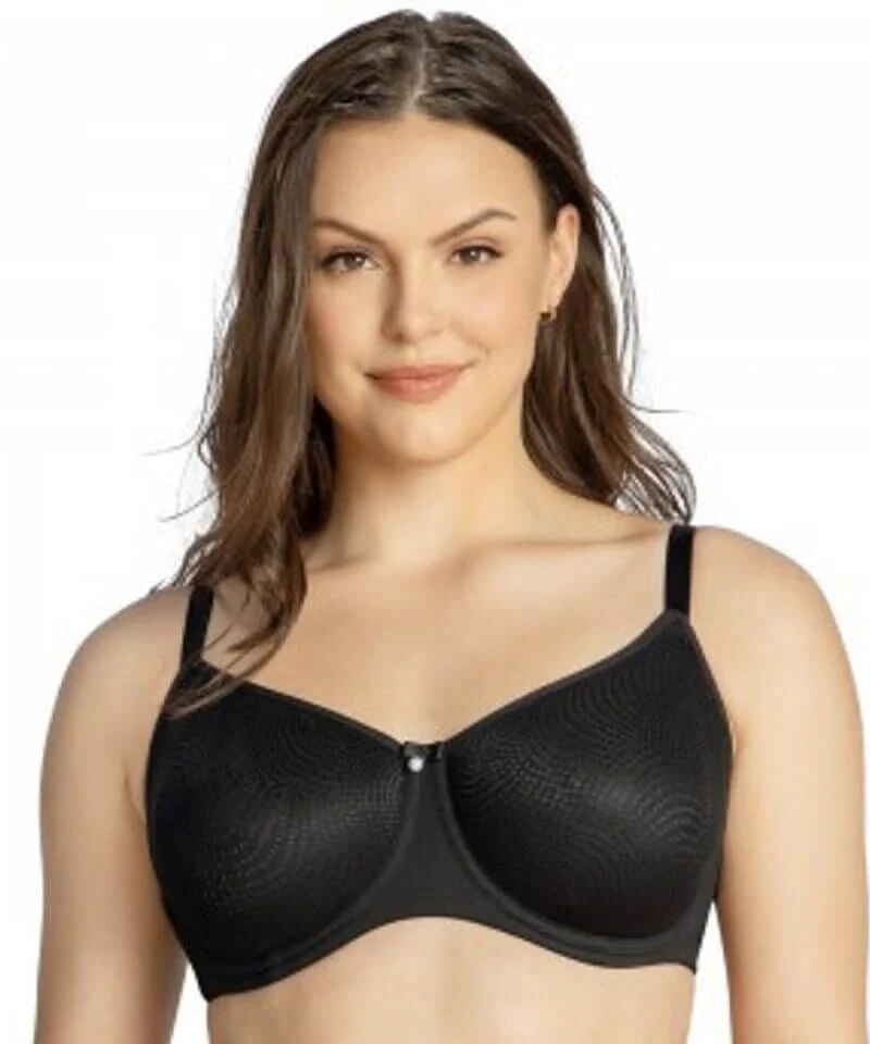 Parfait Pearl Underwire Seamless Minimizer Bra - Black - Image 4