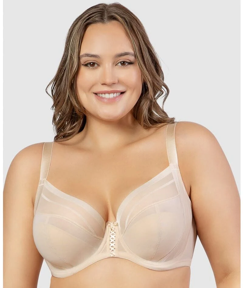 Parfait Shea Supportive Full Blast Plunge Bra - Bare - Image 2