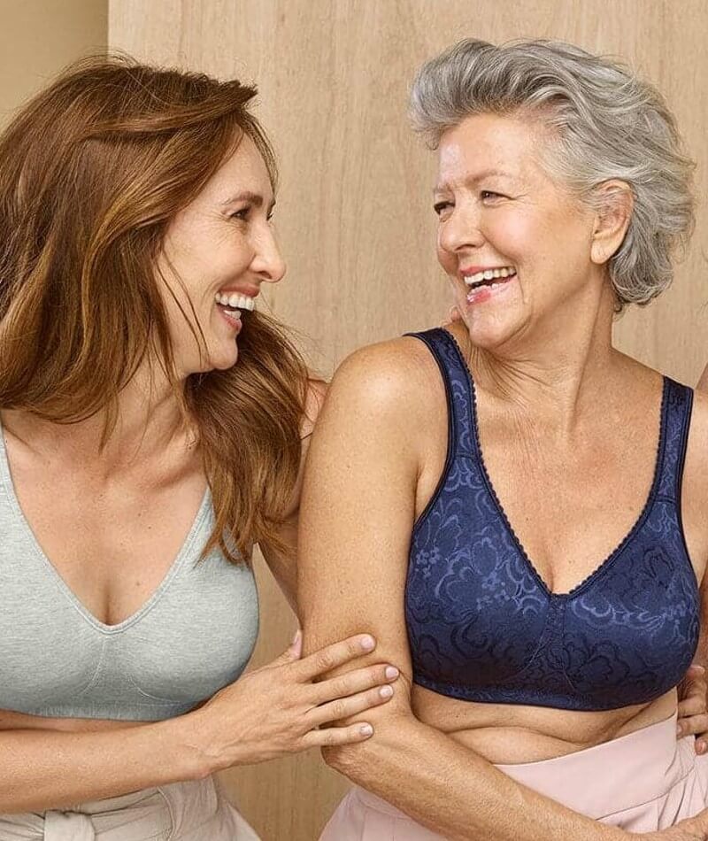 Playtex 18 Hour Ultimate Lift & Support Wire-Free Bra - Blue Velvet - Image 7