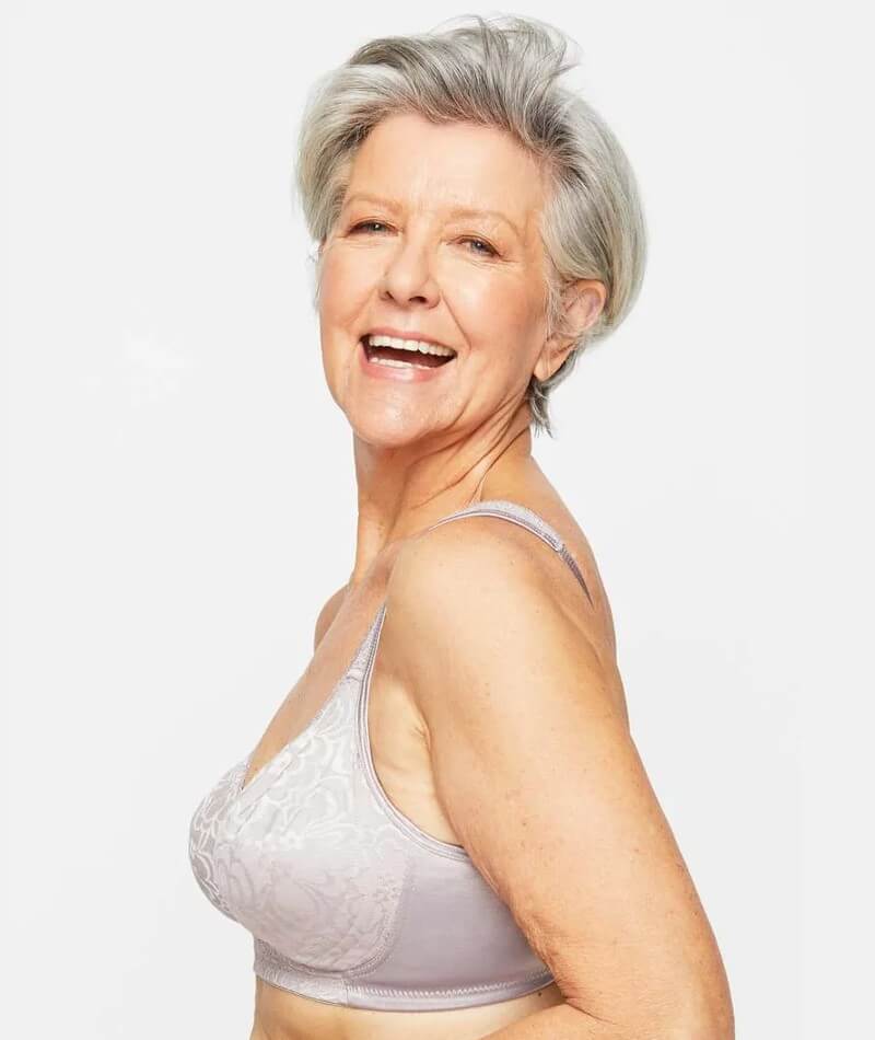Playtex 18 Hour Ultimate Lift & Support Wire-Free Bra - Sandshell - Image 7