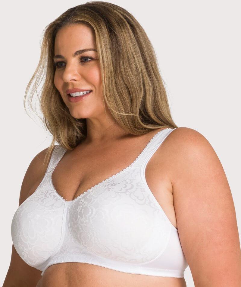 Playtex 18 Hour Ultimate Lift & Support Wire-Free Bra - White - Image 3