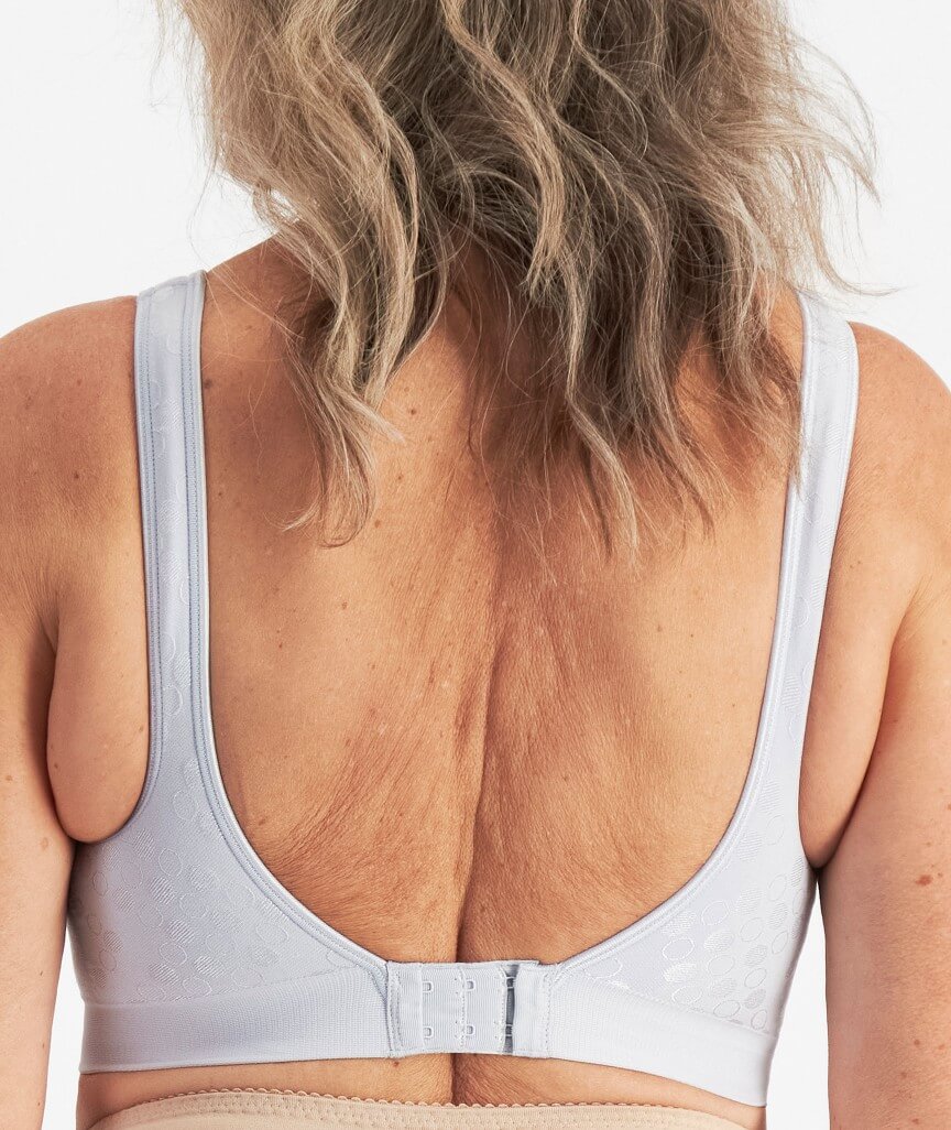 Playtex Comfort Revolution Contour Dot Wire-free Bra - Blue Oyster - Image 2