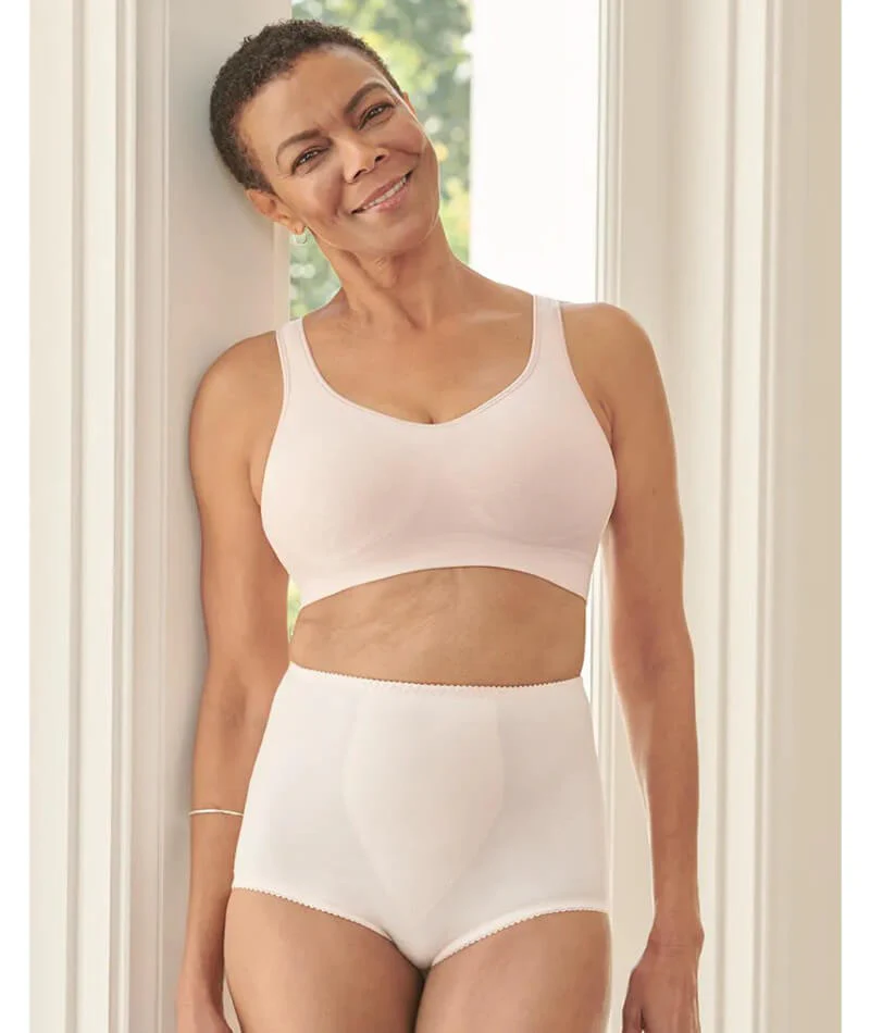 Playtex Comfort Revolution Contour Wire-free Bra - Sandshell - Image 5