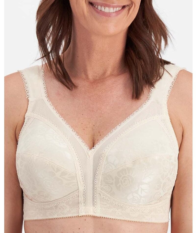 Playtex 18 Hour Comfort Strap Wire-Free Bra - Natural Beige - Image 8