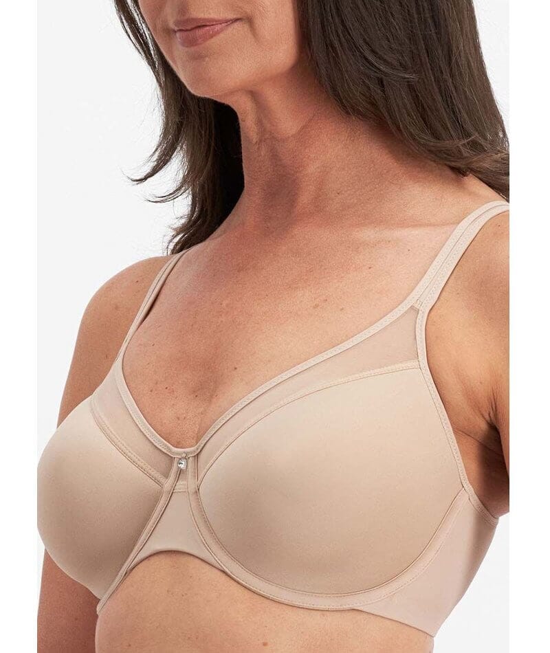 Playtex Ultralight Illusion Neckline Underwire Bra - Nude - Image 8