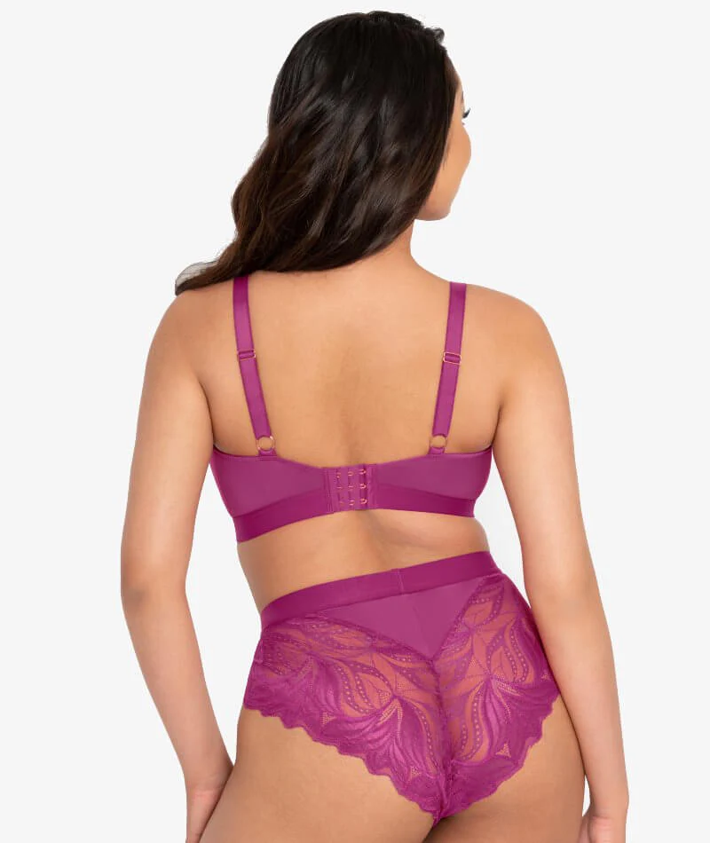 Scantilly Indulgence Wire-free Bralette - Orchid/Latte - Image 10