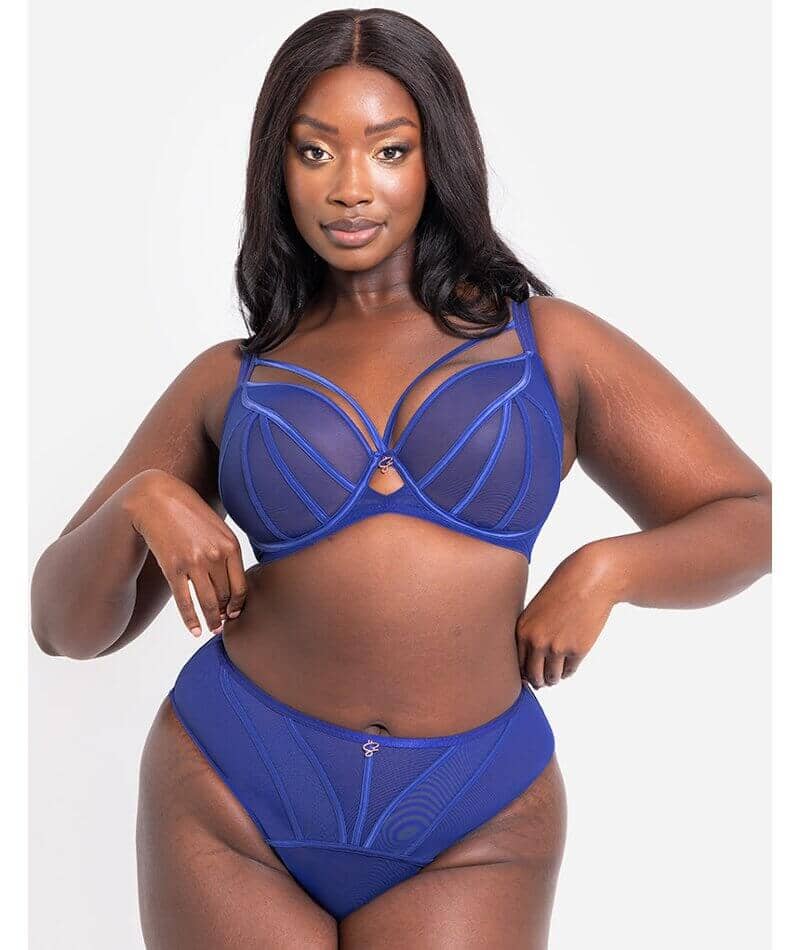 Scantilly Senses Plunge Bra - Ultraviolet - Image 4