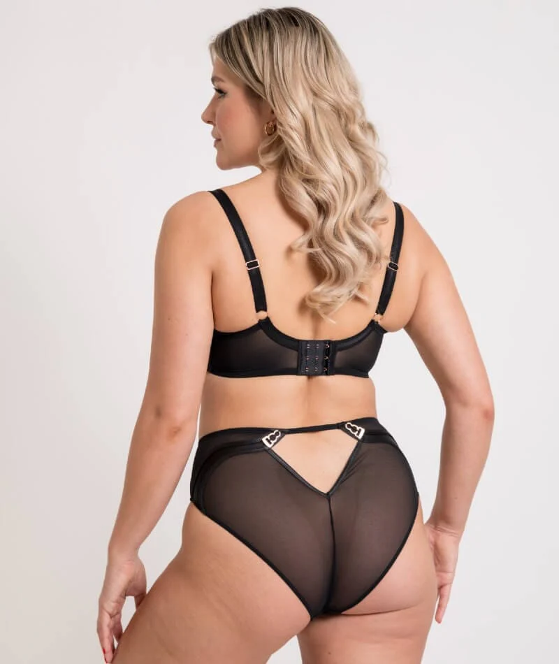 Scantilly Suspense High Waist Brief - Black - Image 5