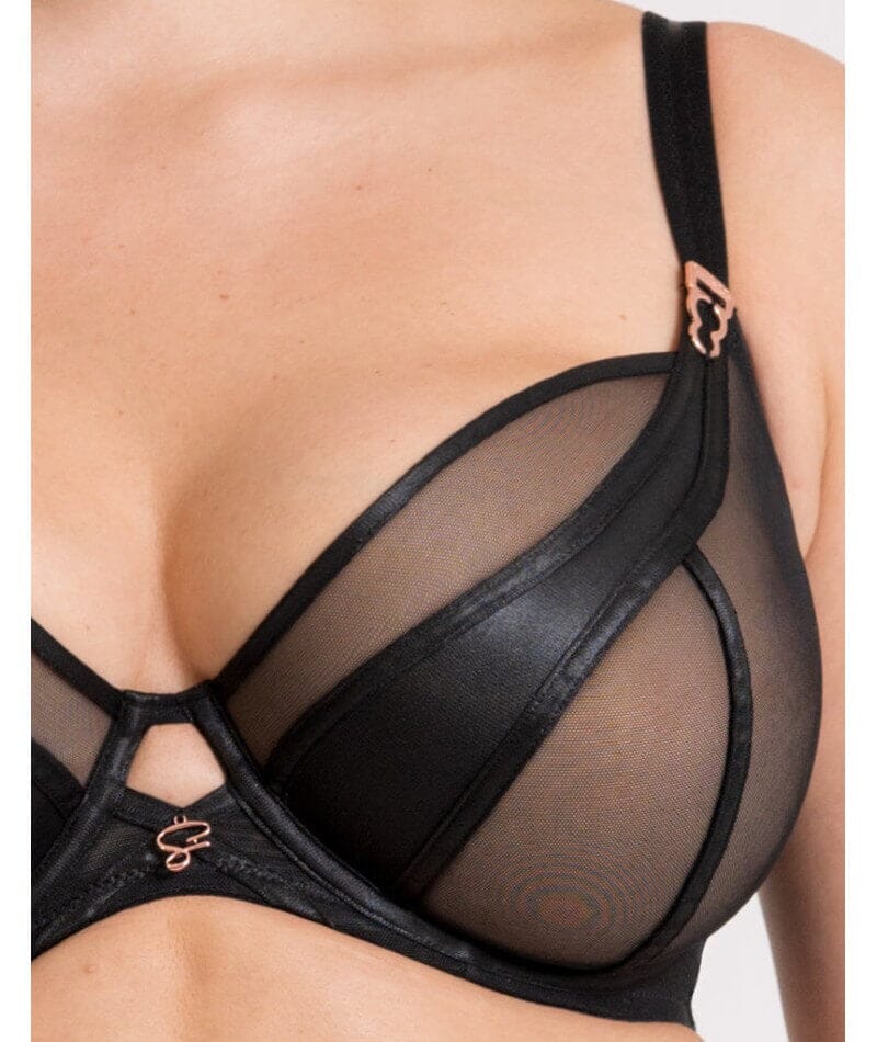 Scantilly Suspense Plunge Bra - Black - Image 4