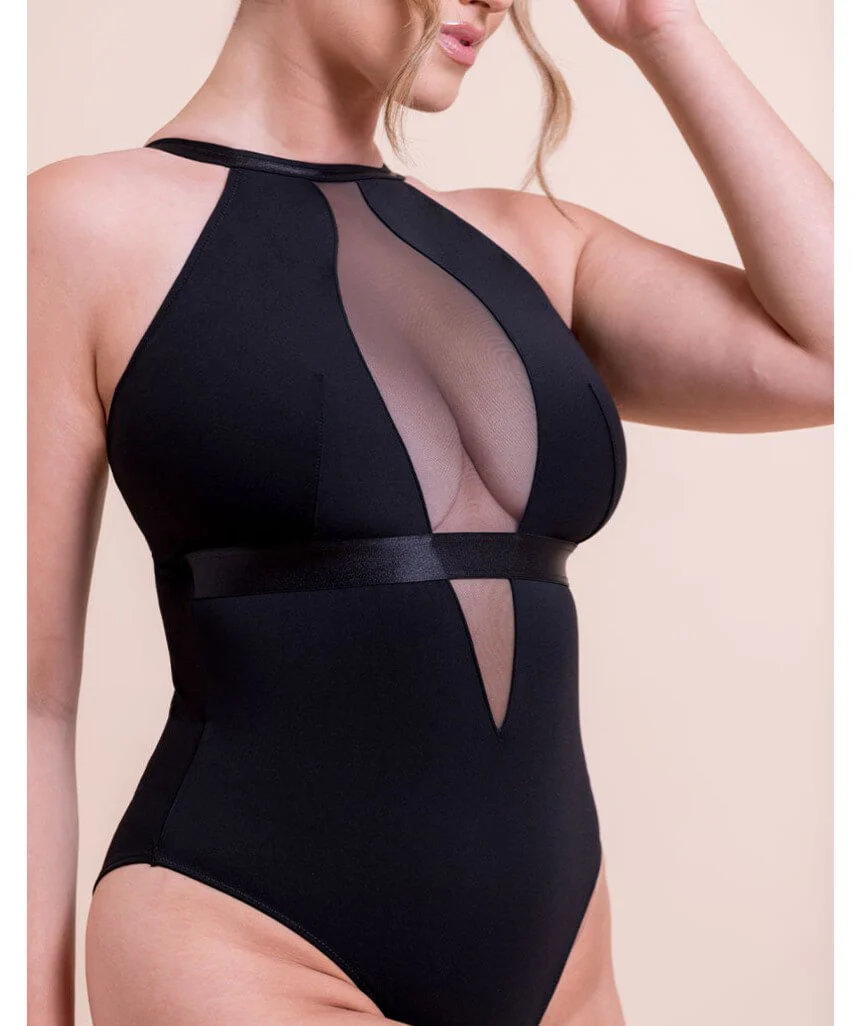 Scantilly Swerve Wire-free Bodysuit - Black - Image 2