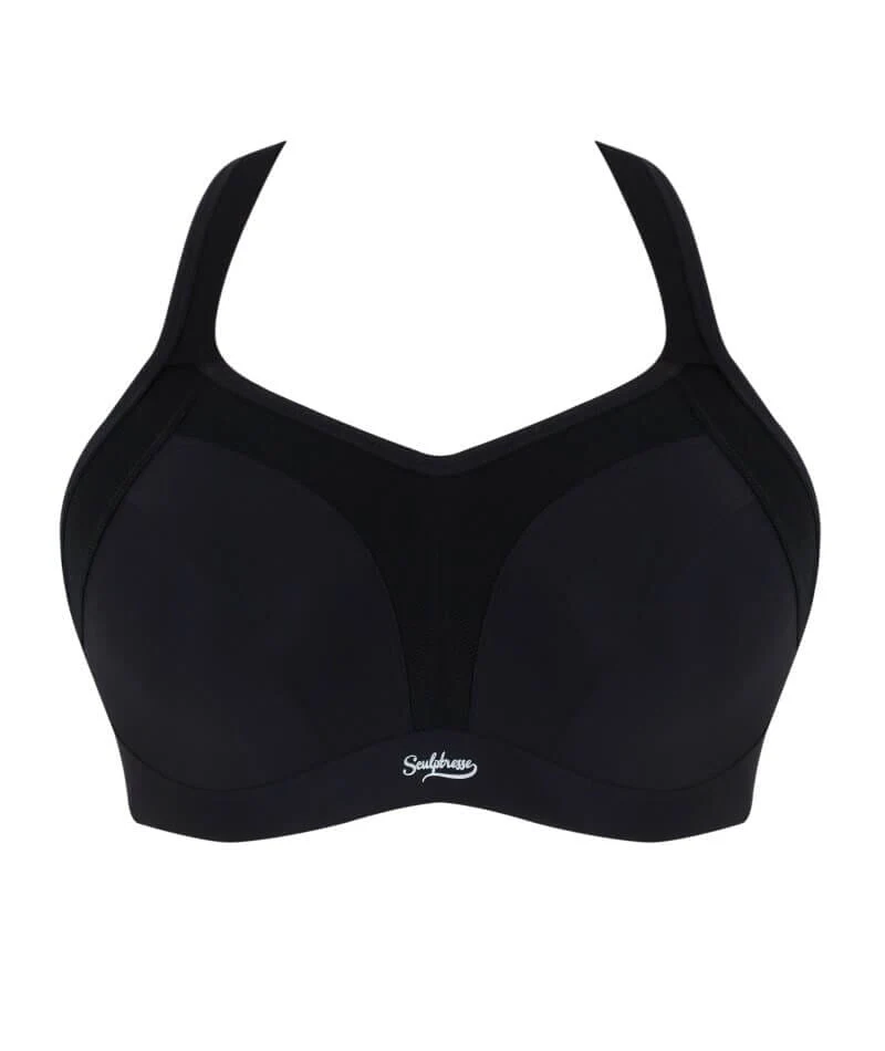 Sculptresse Activate Non Padded Underwired Sports Bra - Black - Image 17