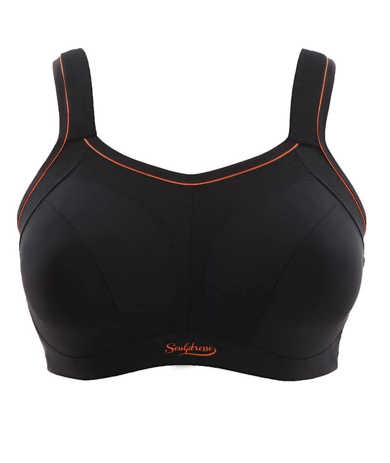 Sculptresse Activate Non Padded Underwired Sports Bra - Black - Image 20