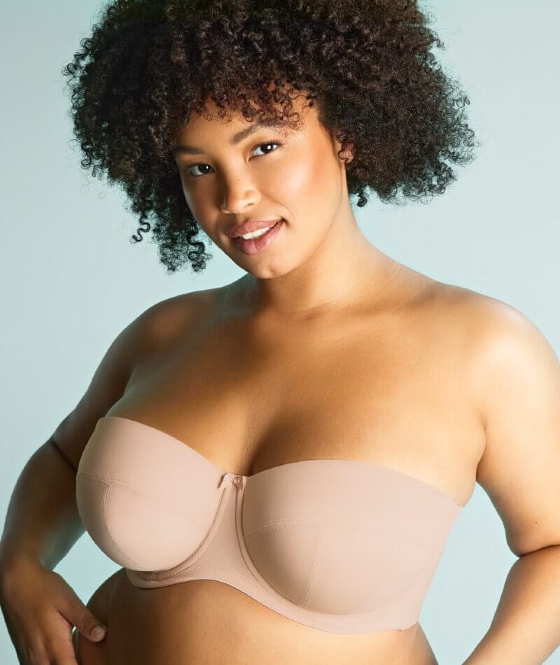 Sculptresse Dana Strapless Underwired Bra - Linen - Image 21