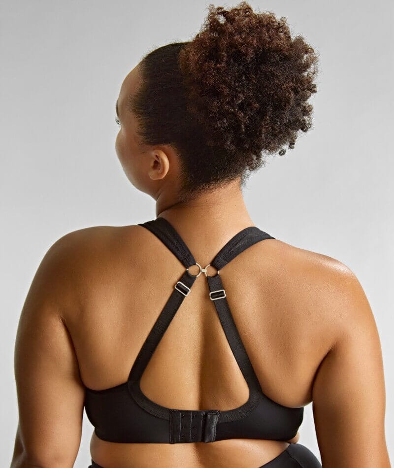Sculptresse Activate Non Padded Underwired Sports Bra - Black/Chalk - Image 2