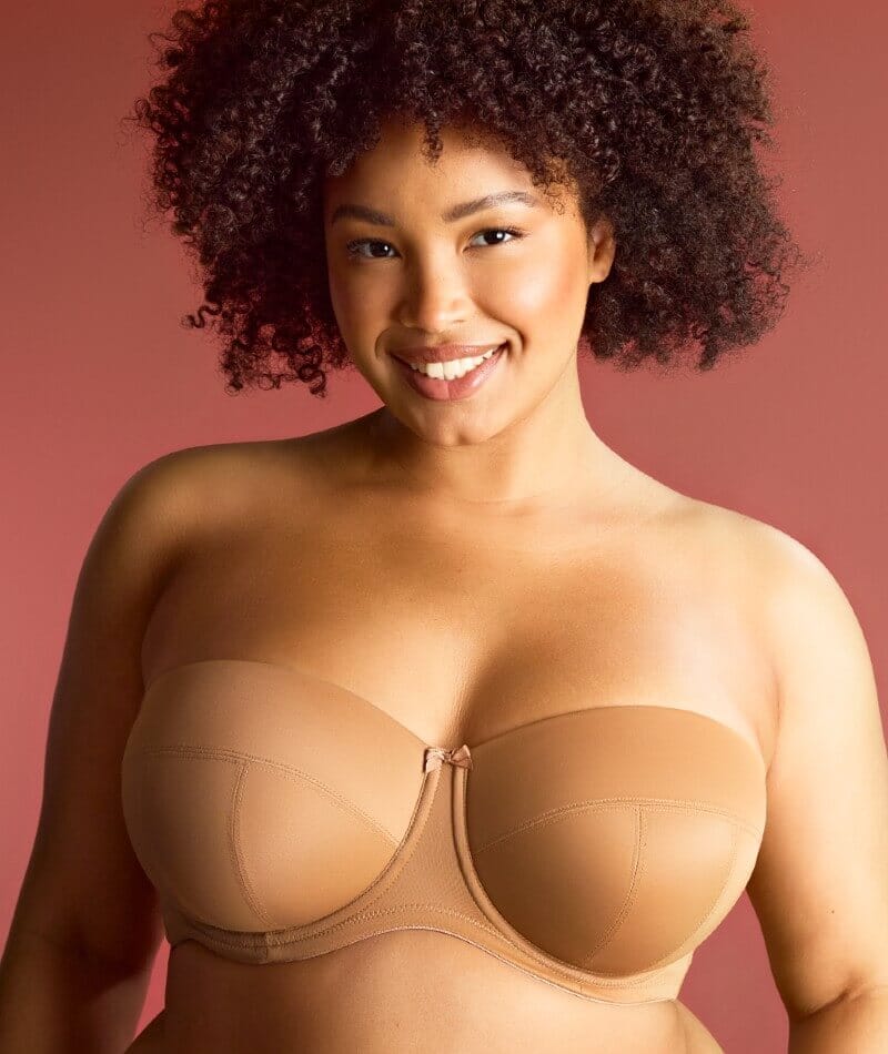 Sculptresse Dana Strapless Underwired Bra - Caramel - Image 10
