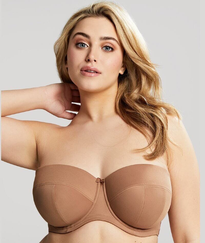 Sculptresse Dana Strapless Underwired Bra - Caramel - Image 2