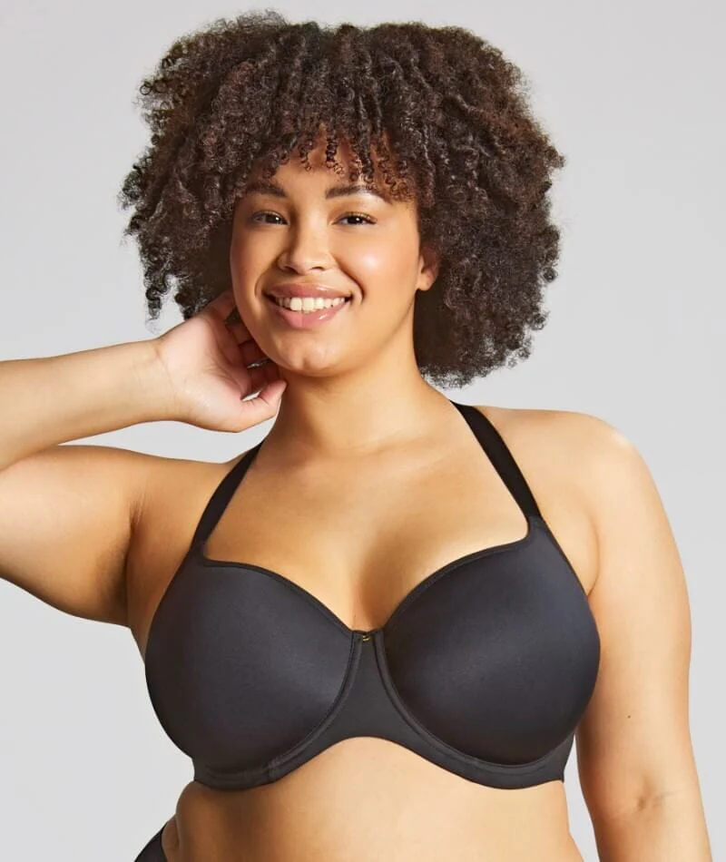 Sculptresse Elegance Underwired Balconnet Bra - Noir - Image 2