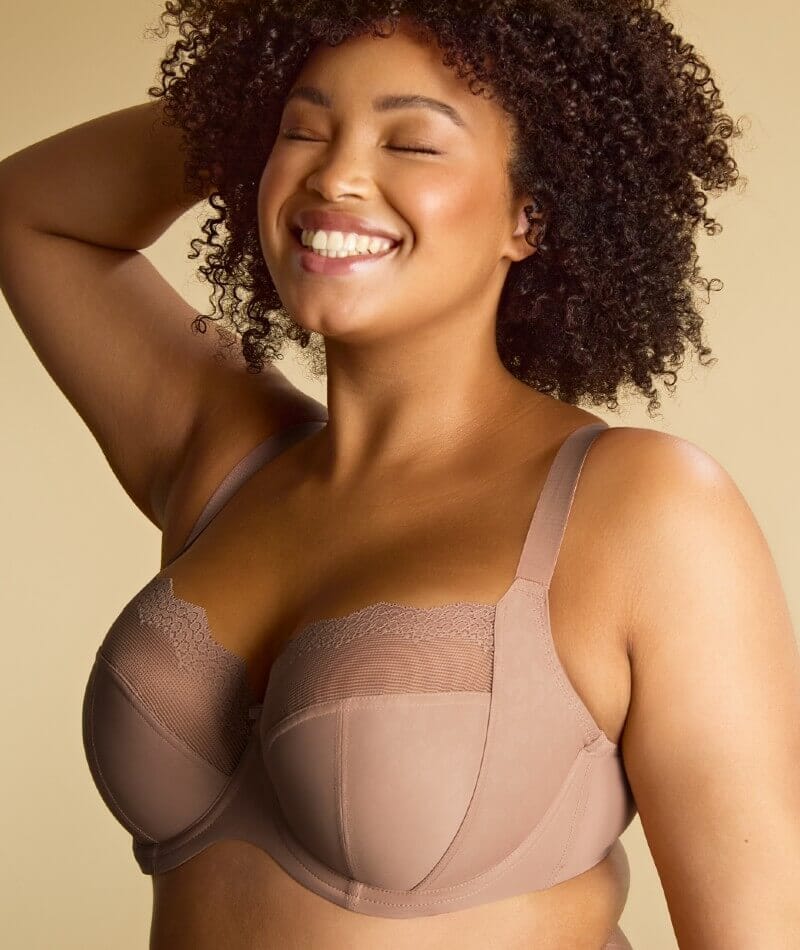 Sculptresse Esme Underwired Balconnet Bra - Mocha Animal - Image 8