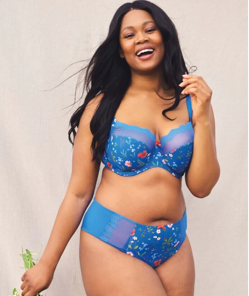 Sculptresse Esme Underwired Balconnet Bra - Wildflower - Image 4
