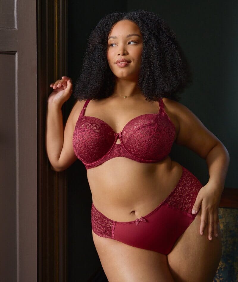 Sculptresse Estel Full Cup Underwired Bra - Cherry Red - Image 7
