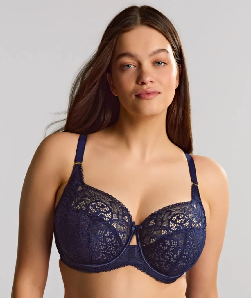 Sculptresse Estel Full Cup Underwired Bra - Navy - Image 2