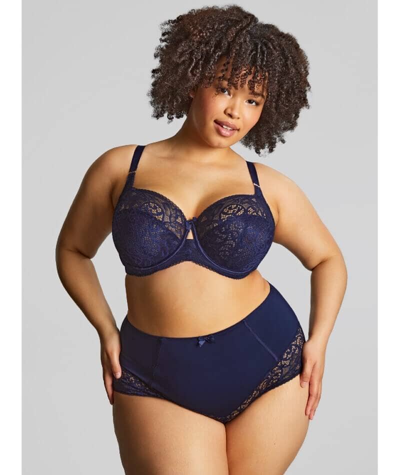 Sculptresse Estel Full Cup Underwired Bra - Navy - Image 3