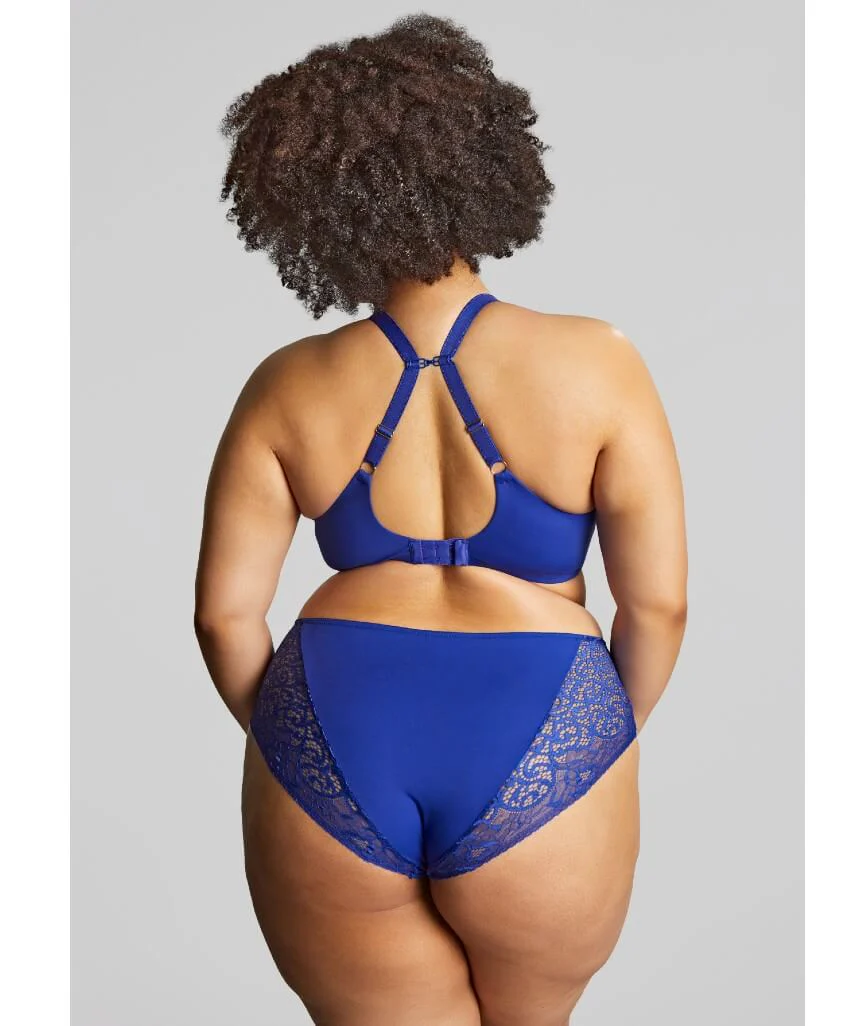 Sculptresse Estel Underwire Plunge Bra - Royal Blue - Image 5