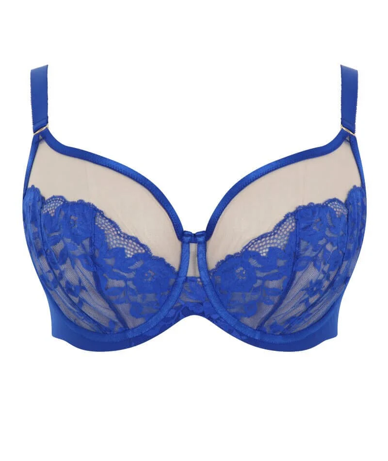 Sculptresse Josephine Full Cup Underwired Bra - Cobalt / Latte - Image 5