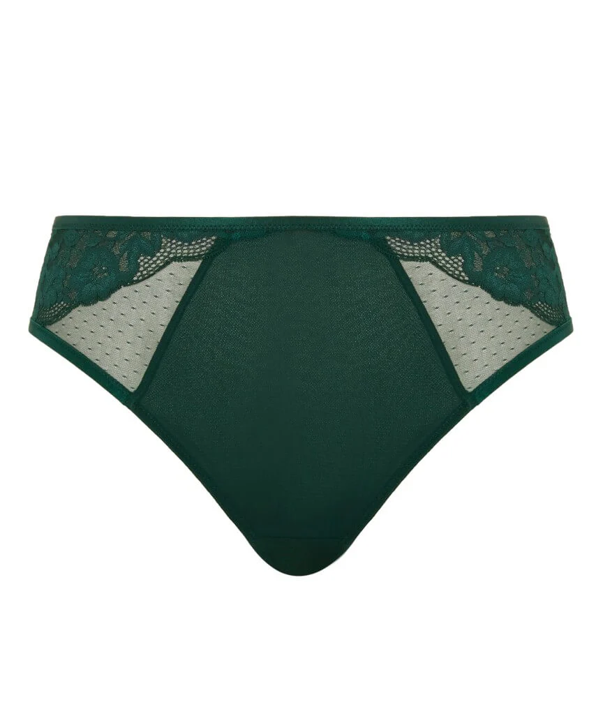Sculptresse Josephine High Leg Brief - Forest Green - Image 10