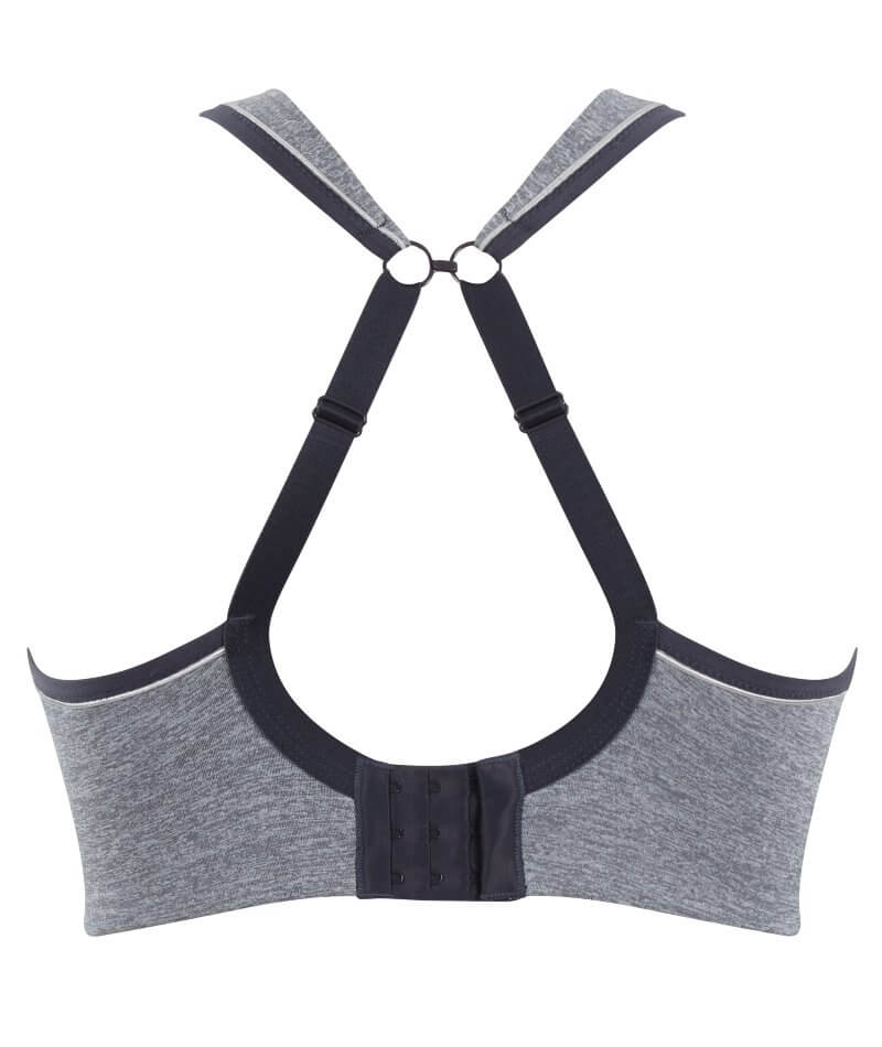 Sculptresse Activate Non Padded Underwired Sports Bra - Charcoal Marle - Image 18