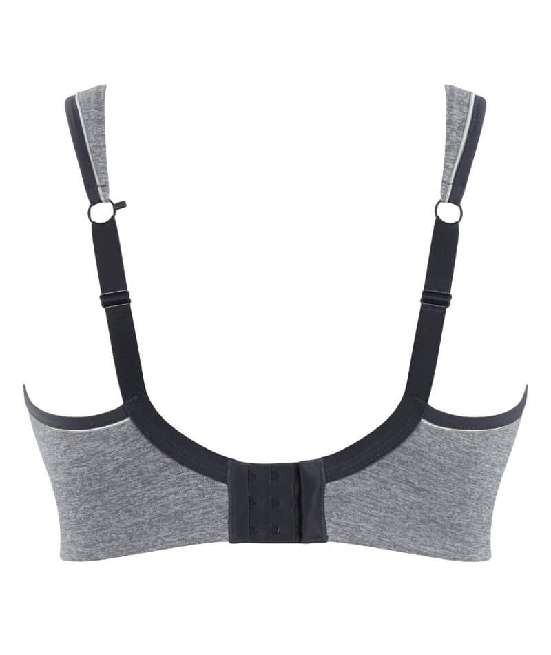 Sculptresse Activate Non Padded Underwired Sports Bra - Charcoal Marle - Image 21