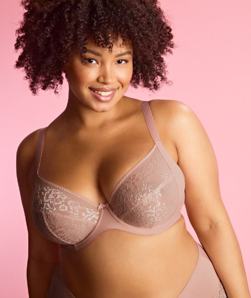 Sculptresse Roxie Plunge Underwired Bra - Misty Rose - Image 10