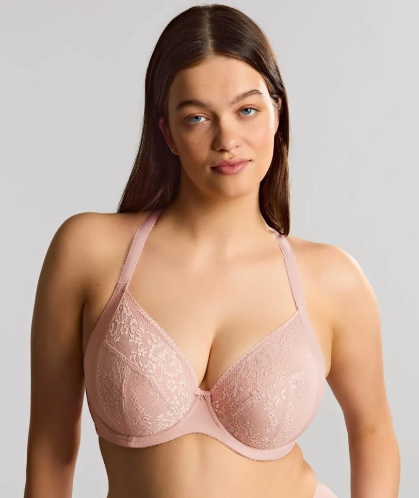 Sculptresse Roxie Plunge Underwired Bra - Misty Rose - Image 2