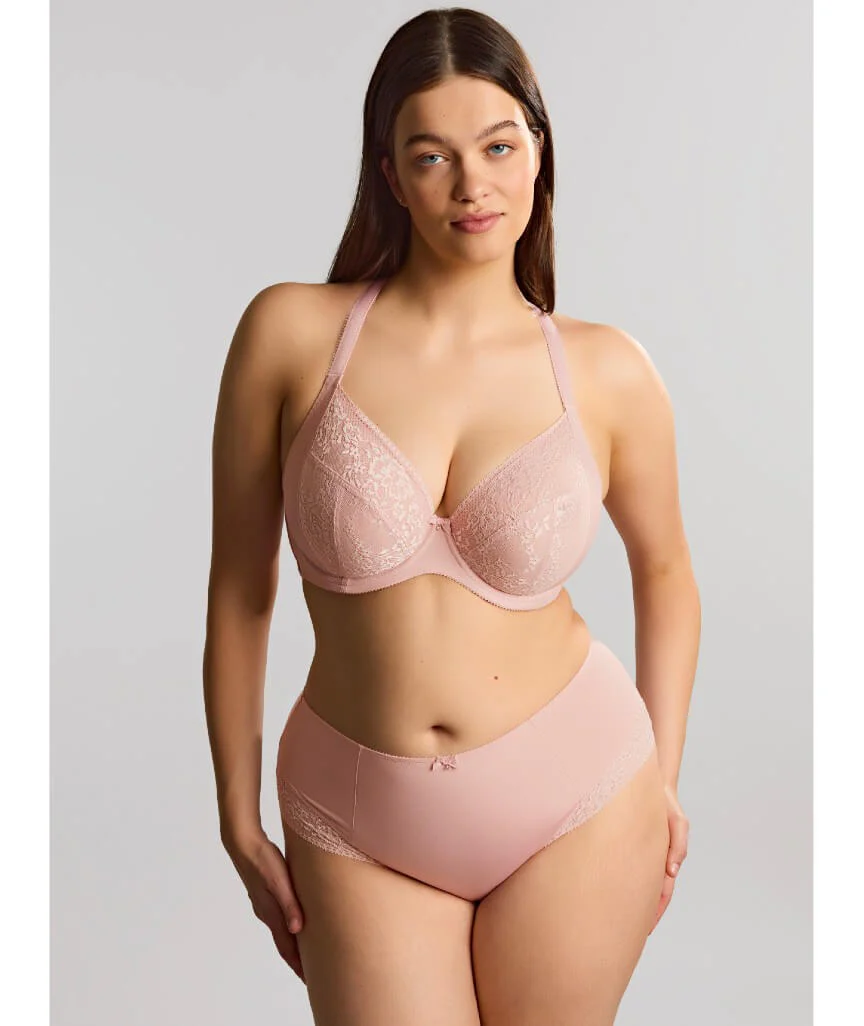 Sculptresse Roxie Plunge Underwired Bra - Misty Rose - Image 4