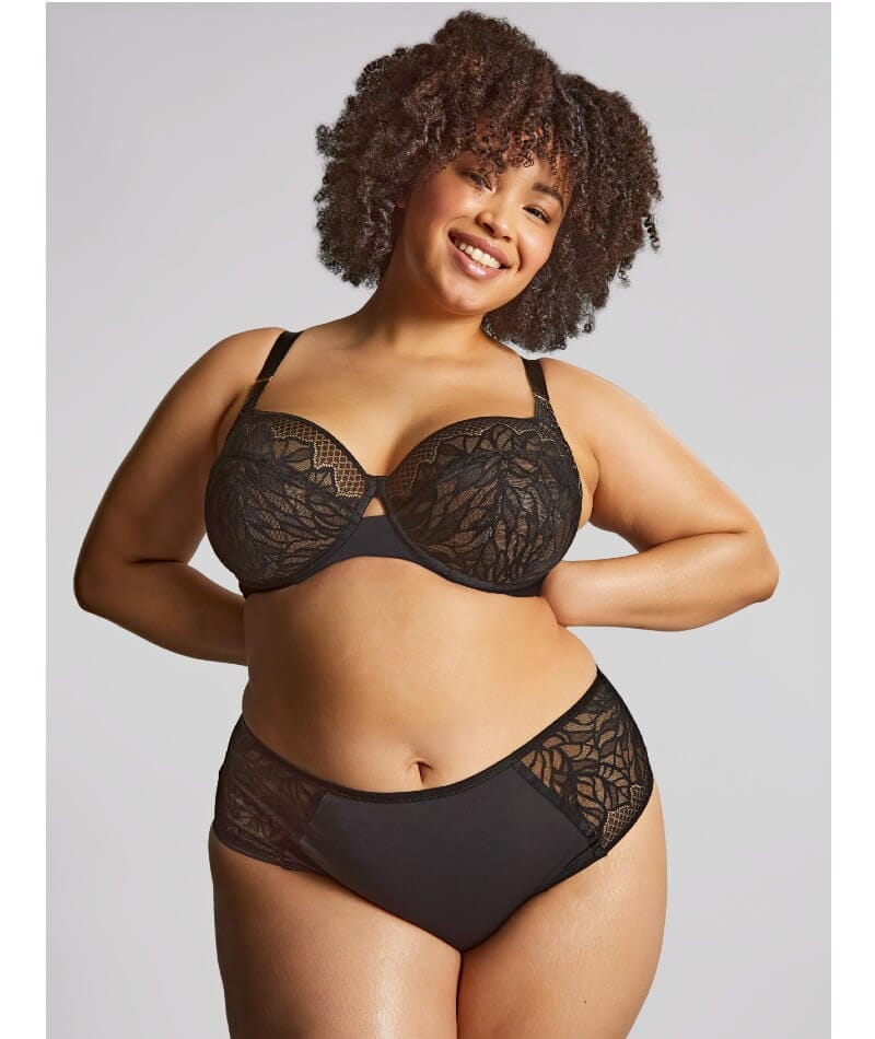 Sculptresse Sophia Deep Brief - Black - Image 4