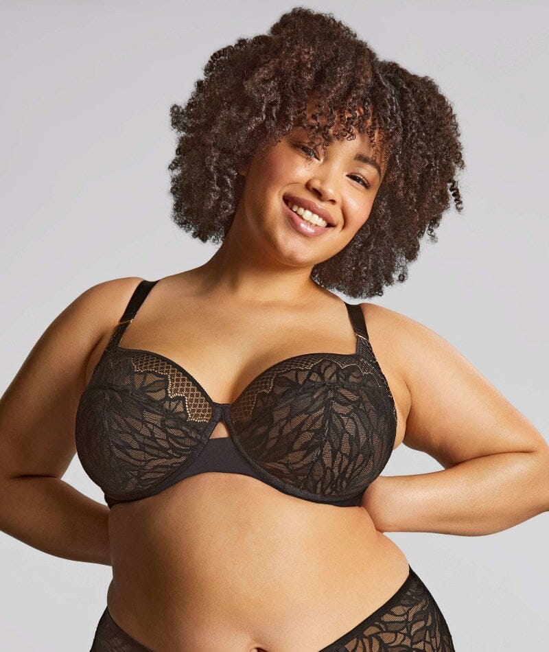 Sculptresse Sophia Underwired Full Cup Bra - Black - Image 3
