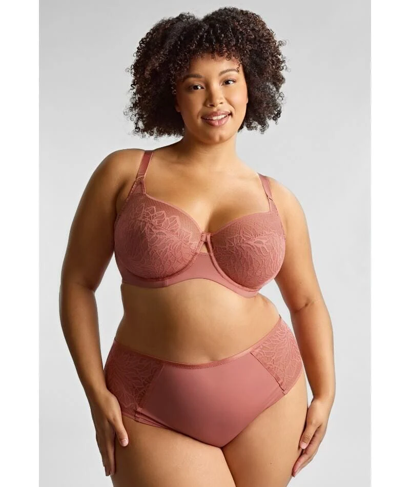 Sculptresse Sophia Underwired Full Cup Bra - Sienna Rose - Image 4