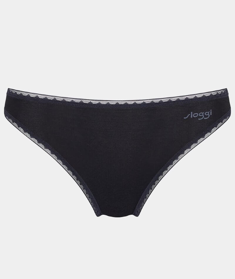 Sloggi Go Tai 2 Pack Brief - Black - Image 6