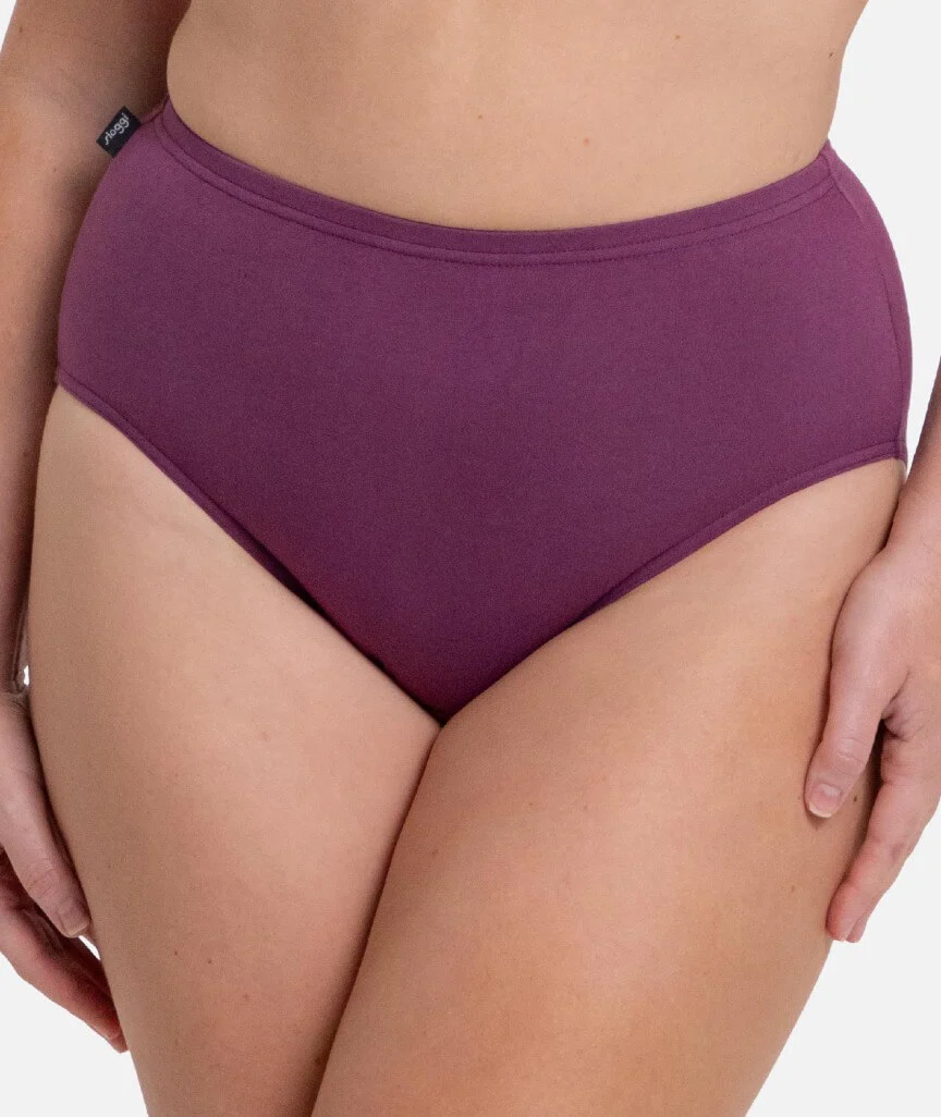 Sloggi Hikini 2 Pack Brief - Strawberry Cream/Flower Purple - Image 2