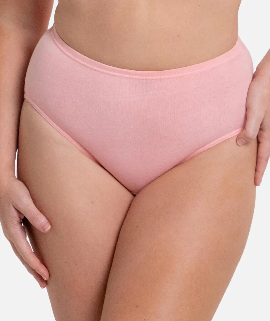 Sloggi Hikini 2 Pack Brief - Strawberry Cream/Flower Purple - Image 3