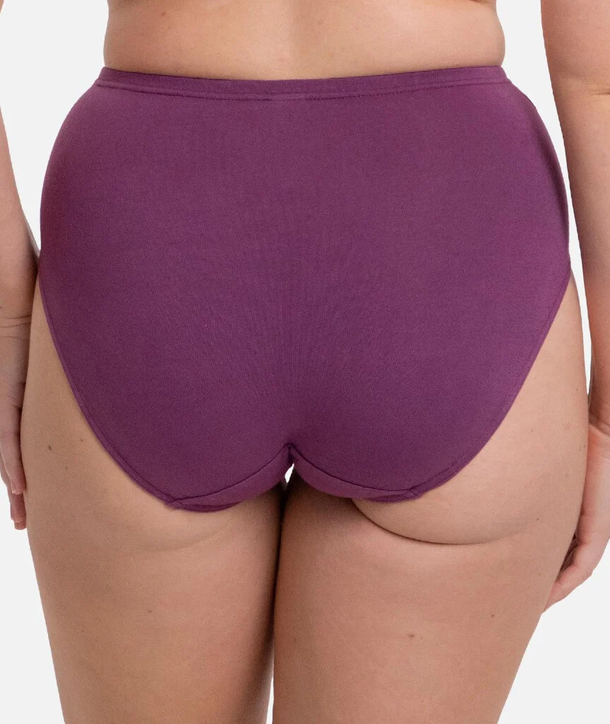 Sloggi Hikini 2 Pack Brief - Strawberry Cream/Flower Purple - Image 4