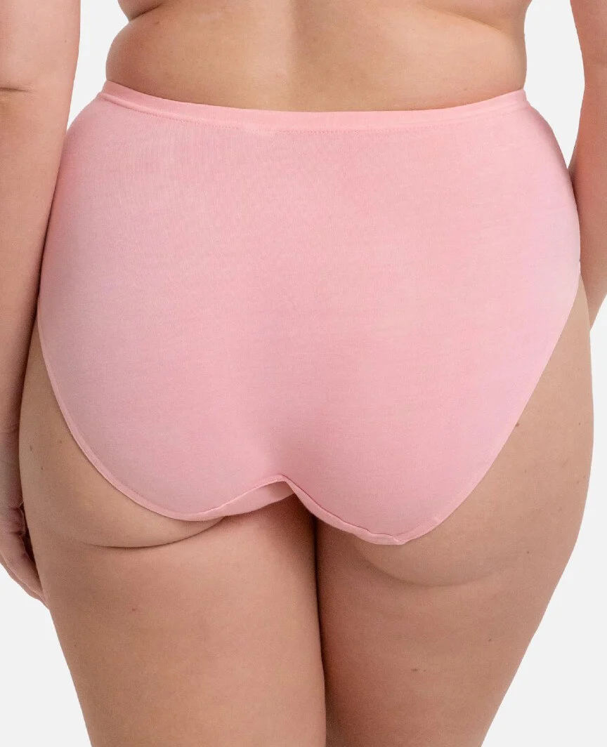 Sloggi Hikini 2 Pack Brief - Strawberry Cream/Flower Purple - Image 5