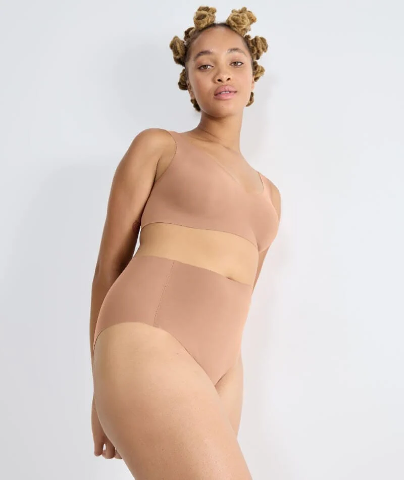 Sloggi ZERO Feel 2.0 High Waist Brief - Nostalgic Brown - Image 4
