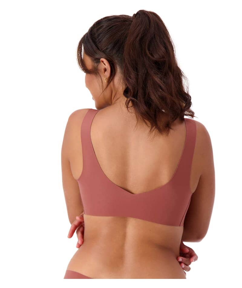 Sloggi ZERO Feel 2.0 Wire-free Bralette - Burnt Henna - Image 2