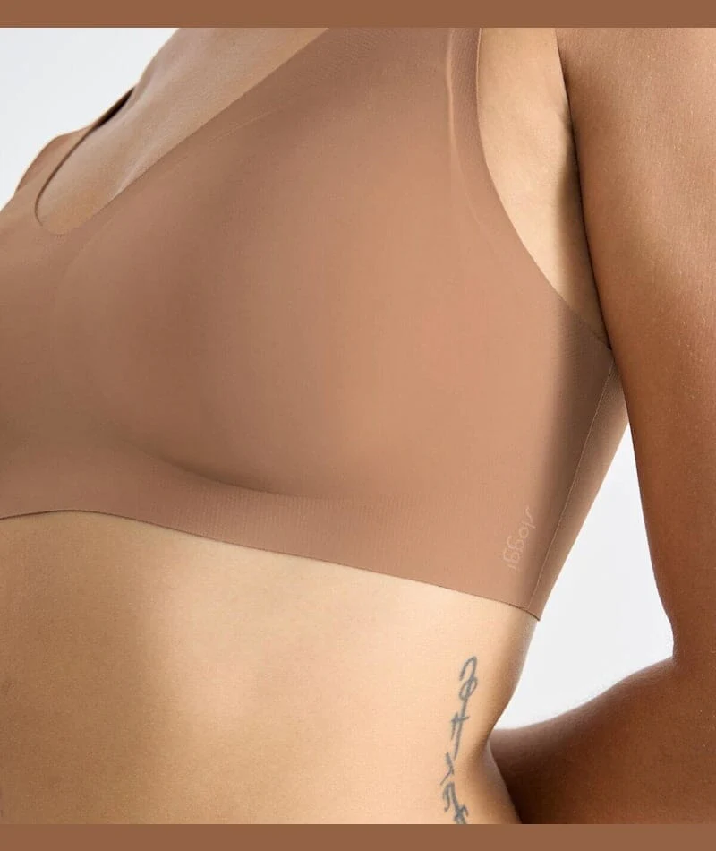 Sloggi ZERO Feel 2.0 Wire-free Bralette - Nostalgic Brown - Image 3